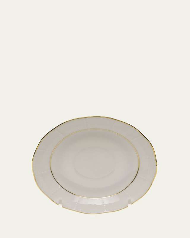 Golden Edge After Dinner Saucer